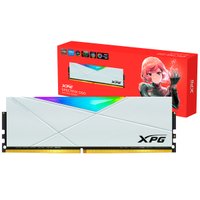 Memória Gamer XPG Spectrix D50, 8GB, DDR4, 3200MHz, CL16, RGB, Branco - AX4U32008G16A-SW50