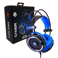 Headset Gamer Hayom HF2201, Driver 40mm, 2x P2 + USB, Omnidirecional