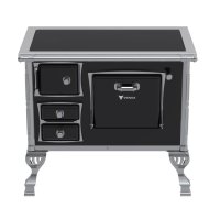Fogao a Lenha GII N 1 Premium Preto Sd