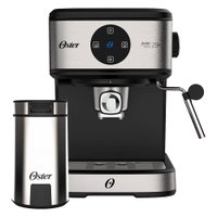 Kit Espresso Oster - Cafeteira Double e Moedor de Café - 220V