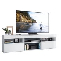 Rack Para TV 65" C/ 2 Portas Paris Multimóveis Branco