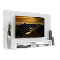 Painel TV 60" com 2 Leds Veneza Multimóveis V3397 Branco