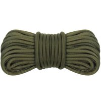 Paracord 550 Libras 4mm Corda de Sobrevivência 250kg Resistente 10 Metros Verde Guepardo