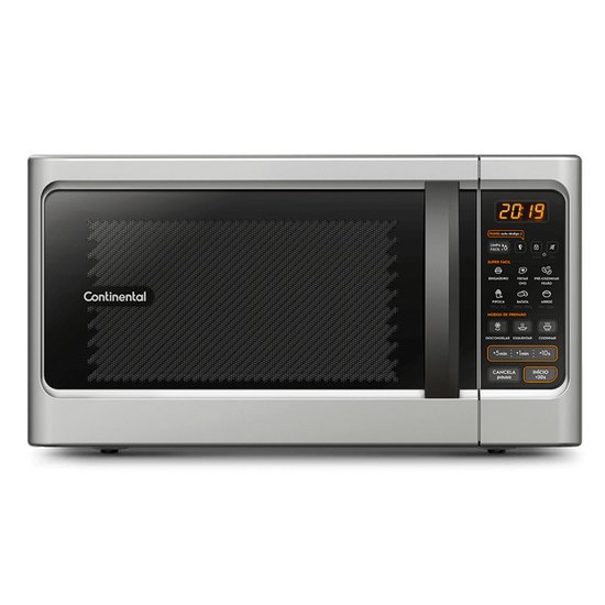Forno Micro-ondas Continental 34lts Mc34s Prata 127v