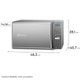 Forno Micro-ondas Electrolux 27lts Ms37r Prata 220v