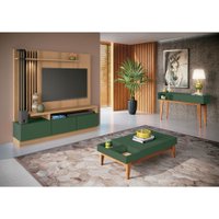 Mesa De Centro HB Vitta - Verde Pistache/Freijo
