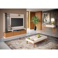 Mesa De Centro HB Vitta - Off White/Cinamomo