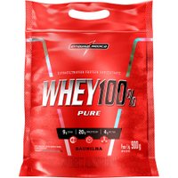 Whey 100% Pure 900g Pouch Integralmedica BAUNILHA