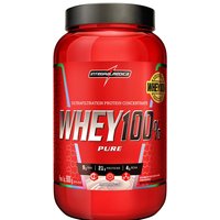 Whey 100% Pure 900g Integralmedica Morango