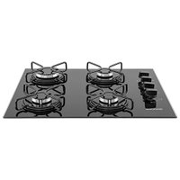 Cooktop 4 Bocas Suggar Vidro Temperado Preto Bivolt - FG4004AVP