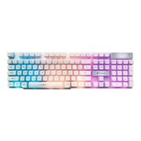 Teclado Gamer Force-X TC201 Branco OEX