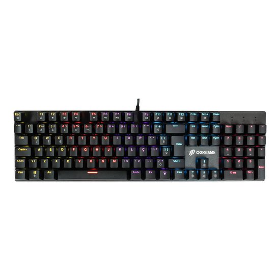 Teclado Gamer TC702 Mecânico Howl Preto OEX