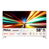 Smart TV 58” Philco PTV58G7PAGCSBL Android TV 4K Led