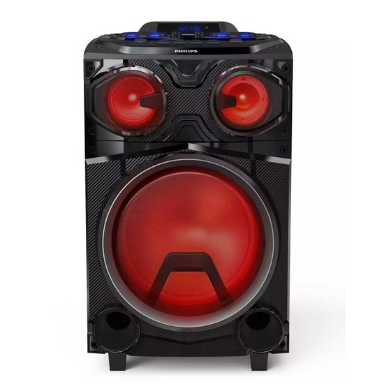 Caixa de Som Bluetooth 1000W Party Speaker Philips TAX3308 Preto