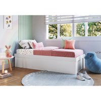Cama Box Articulável Solteiro Istambul Art In Moveis Branco