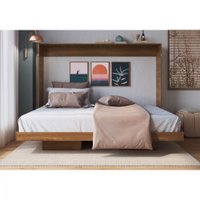 Cama de Casal Articulável Horizontal Dallas Art In Móveis Nogal