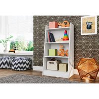 Estante Multiuso Com 4 Prateleiras Montessori Art In Moveis Branco