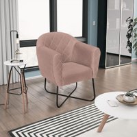Poltrona Base X Omodei Geane Rose