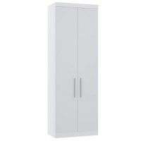Guarda Roupa Modulado 79cm Com 2 Portas Alpes Luciane Móveis Branco