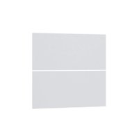 Painel Cabeceira Para Solteiro 97cm Uni Alpes Luciane Móveis Branco