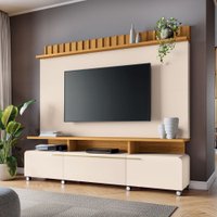 Home HB Moveis Artis Para Tv Até 70 Com 2 Portas - Cinamomo/Off White