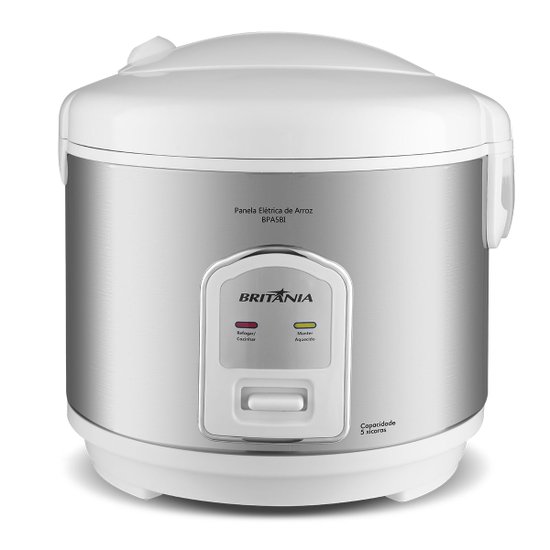 Panela de Arroz Britânia BPA5BI 5 xícaras 127V