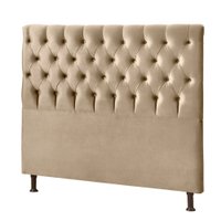 Cabeceira JS Móveis Cristal 140x60 cm Castor