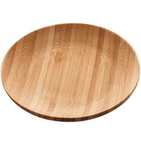 Prato de Bambu Lyor Verona 11cm Petiscos Canapés Salgados Queijos Aperitivos Natural