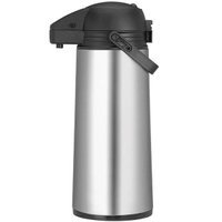 Garrafa Térmica Aço Inox 1,9L Bomba De Pressão Quente Fria Expressar Sanremo Inox Escovado
