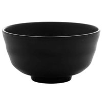 Conjuntos 25 Potes Melamina para Restaurante Lyor Tóquio Preto 450ml Redondos Yakisoba Preto