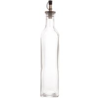 Garrafa P/ Vinagre 510ml com Bico Dosador Lyor Frasco Porta Azeite de Vidro Transparente