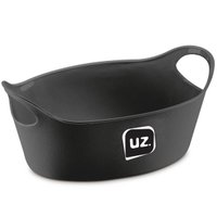 24 Cestos para Servir Batata Frita Preto 21x9cm Restaurante Bar Lancheria Uz Utilidades