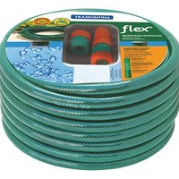 Mangueira Flex Tramontina Verde em PVC 3 Camadas 25 m