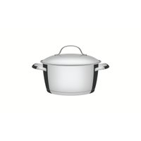 Caçarola Funda Tramontina Allegra em Aço Inox com Fundo Triplo 18 cm 2,2 L