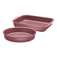 Jogo de Assadeiras Tramontina Rosa 2 Peças