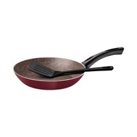 Frigideira Tramontina Paris c/Espátula 22cm 1L - Vermelho