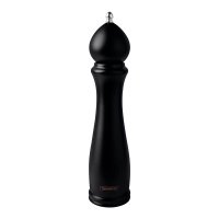 Moedor de Pimenta e Sal Tramontina Churrasco Black em Cerâmica com Recipiente de Madeira 10