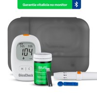 Monitor De Glicemia Glicocheck Care Plus - Bluetooth - Multi Saúde - HC488