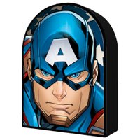 Quebra-Cabeça 3D Capitão América Case de Metal 300pcs Multikids - BR2130