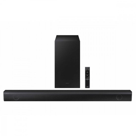 Soundbar Samsung HW-B550 com 2.1 canais Bluetooth e Subwoofer sem fio