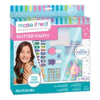 Kit para Unhas My Style By Make it Real Glitter Party Multikids - BR2003