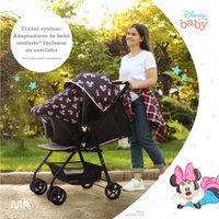 Carrinho de Bebê para Passeio 0-15 Kg Minnie Twist Multikids Baby - BB405