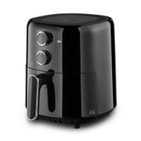 Fritadeira Elétrica sem óleo Air Fryer 3,5L 1500W 220V Preta Multi - GO214