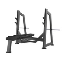 Olimpic Supine Bench Classic Wellness Preto - EM207