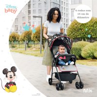 Carrinho de Bebê para Passeio 0 - 15 Kg Mickey Twist Multikids Baby - BB376