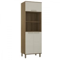 Paneleiro Duplo Para 2 Fornos 3 Portas 70cm Luciane Isis