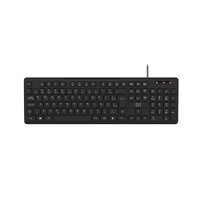 Teclado Com Fio Multi Multimídia Cabo de 180cm Teclas Redondas USB Preto - TC294