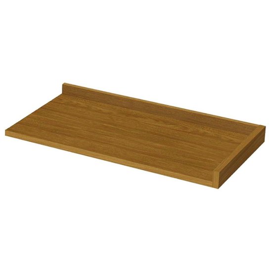 Tampo p/ Balcão Cozinha Gabinete Canto Reto 94x94cm Nature - Henn