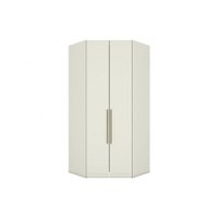 Guarda Roupa Closet de Quarto Canto Oblíquo Seletto MC05 c/ 2 Portas e 3 Gavetas Areia - Henn
