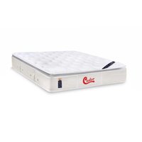 Colchão Casal Espuma Visco Gel Molas Ensacadas Pocket Gold Star SLX Vitagel Pillow Top (138x188x27) - Castor